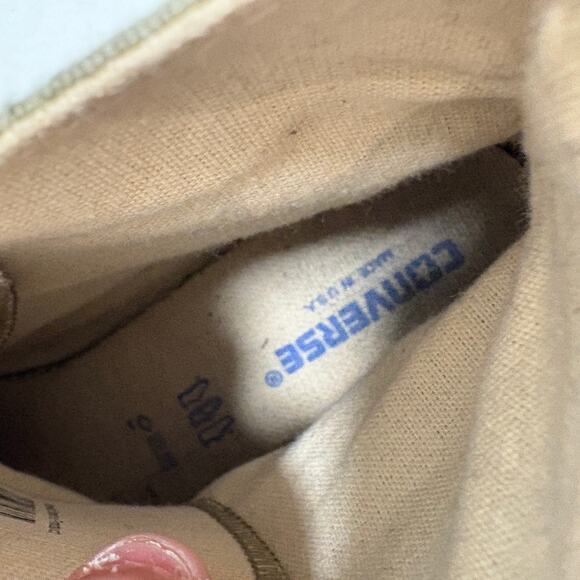 VTG 90s Converse All-Star Chuck Taylor High Top Made USA Sneakers Seagrass 9.5 main image 8